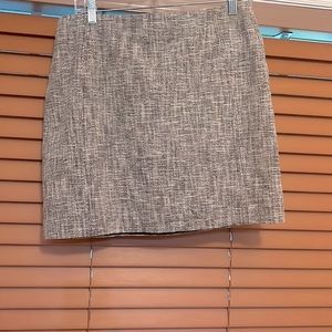 Ann Taylor loft black and tan skit mini